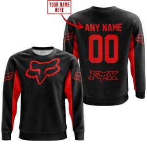 Custom name BraapGirls CUSTOM NAME RACING – LIMITED EDITION – FOX RACING – RED Brands for motocross girls and dirt bike riders - Brands view 3