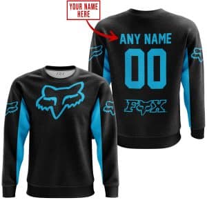Custom name BraapGirls CUSTOM NAME RACING – LIMITED EDITION – FOX RACING – SKY BLUE Brands for motocross girls and dirt bike riders - Brands view 3