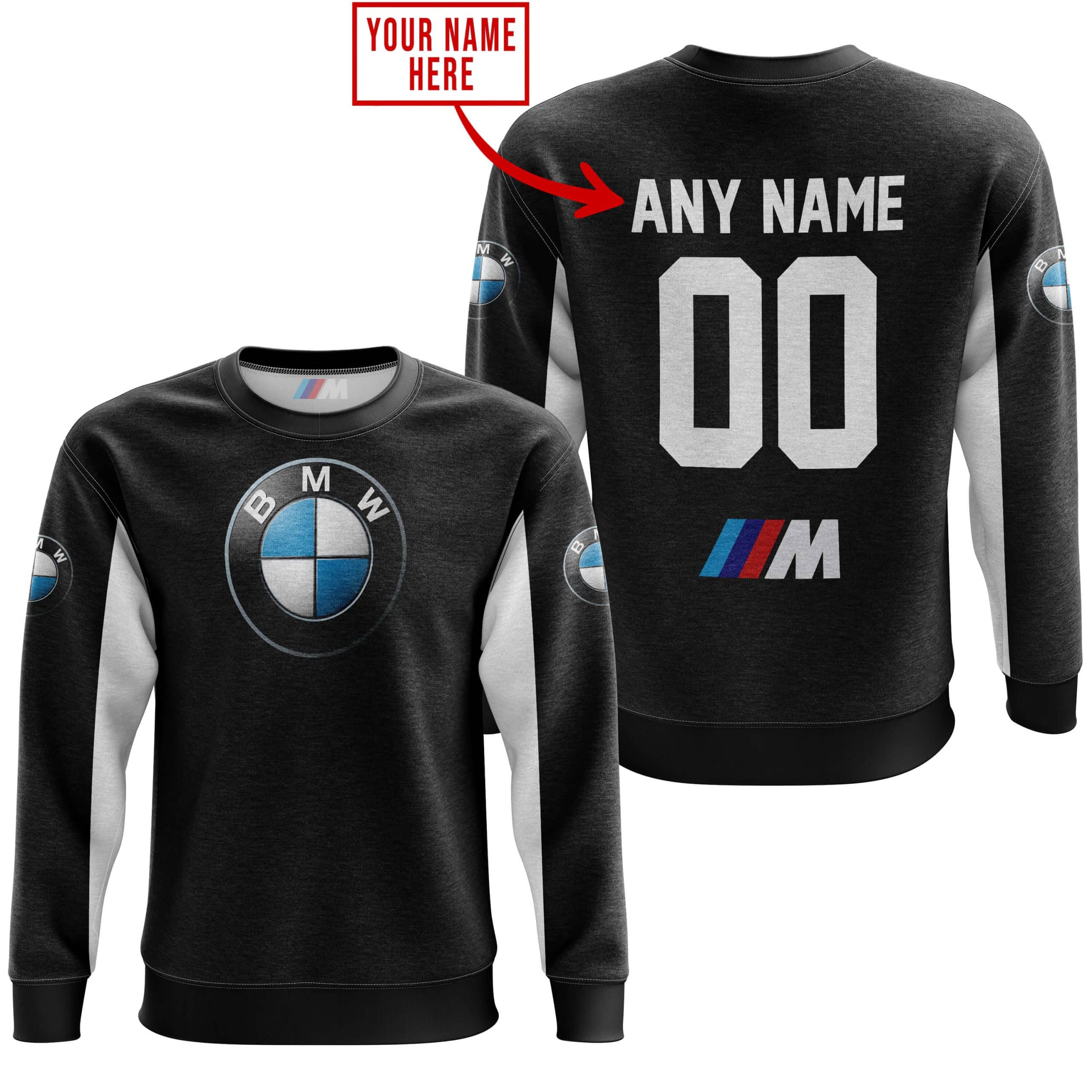 CUSTOM NAME RACING - LIMITED EDITION - BMW - WHITE view 5
