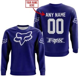 Custom name BraapGirls CUSTOM NAME RACING – LIMITED EDITION – FOX RACING V2 – NAVY Brands for motocross girls and dirt bike riders - Brands view 3