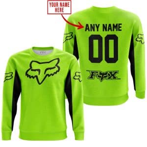 Custom name BraapGirls CUSTOM NAME RACING – LIMITED EDITION – FOX RACING V2 – NEON Brands for motocross girls and dirt bike riders - Brands view 3