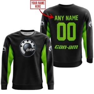 Custom name BraapGirls CUSTOM NAME RACING – LIMITED EDITION – CAN AM – GREEN 1 Brands for motocross girls and dirt bike riders - Brands view 3