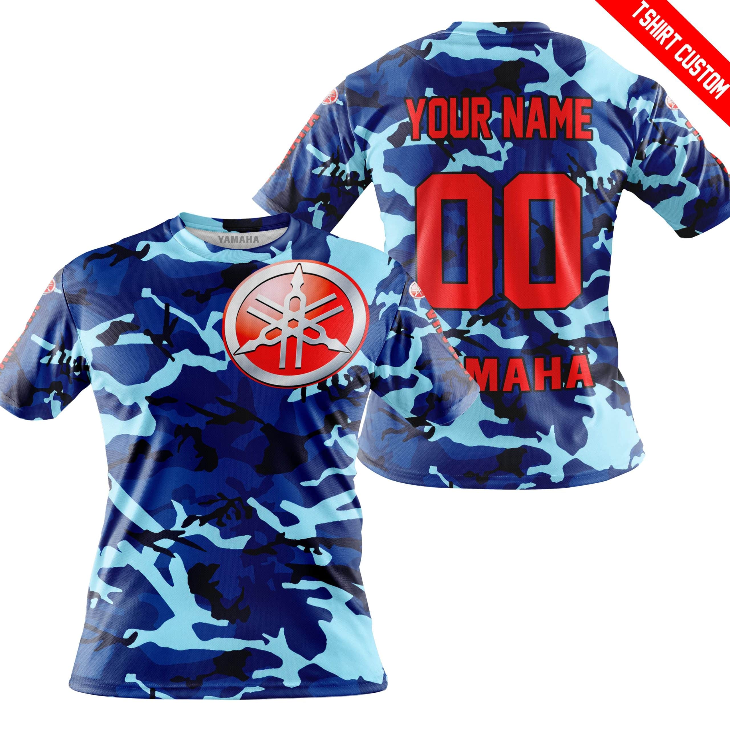 LIMITED EDITION PRODUCTS - US NAVY V1 - YAMAHA RED RACING V1 - CUSTOM NAME view 4