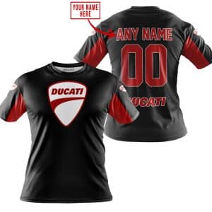 Custom name BraapGirls CUSTOM NAME RACING – LIMITED EDITION – DUCATI – RED Brands for motocross girls and dirt bike riders - Brands view 2