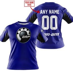 Custom name BraapGirls CUSTOM NAME RACING – LIMITED EDITION – CAN AM – NAVY V2 Brands for motocross girls and dirt bike riders - Brands view 2