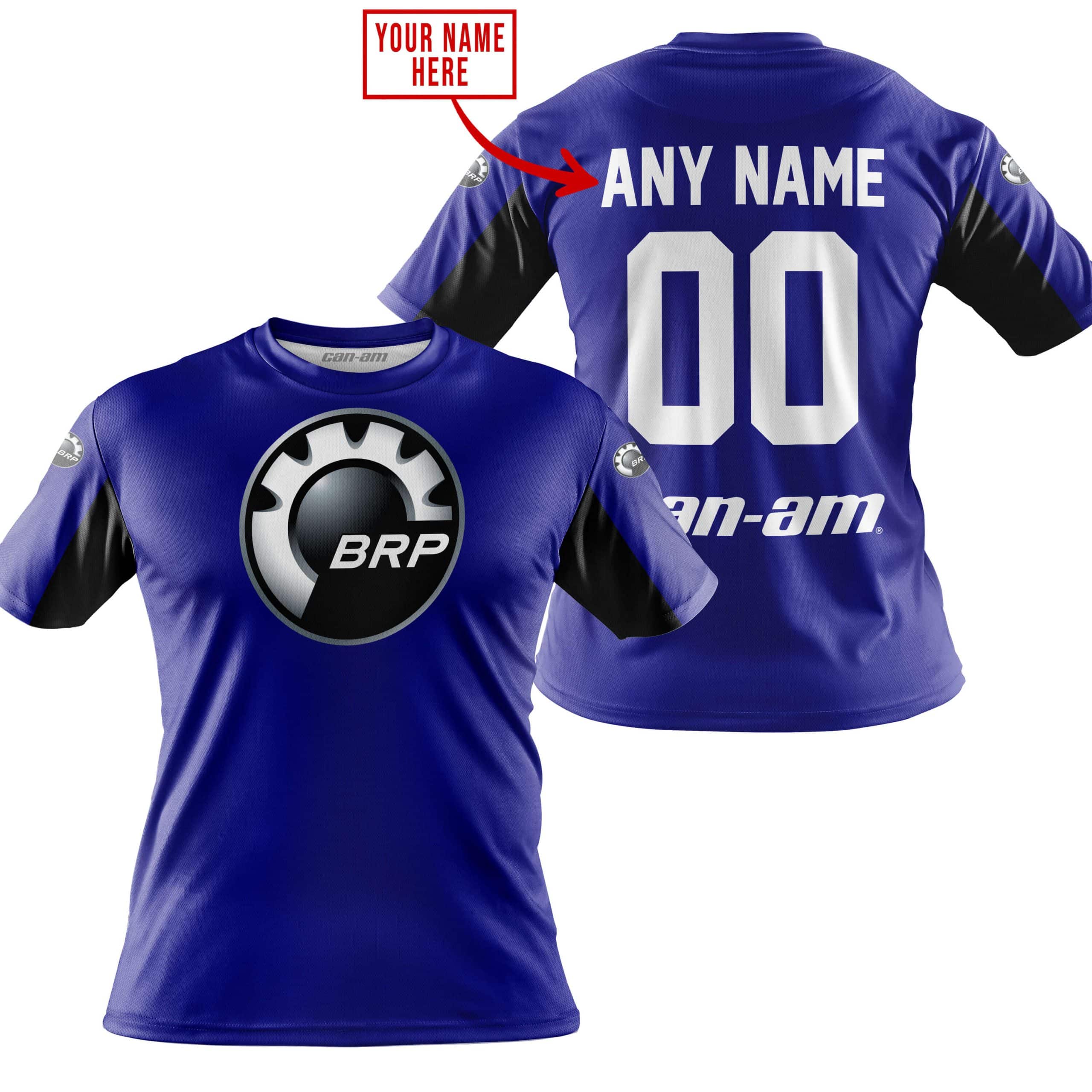 CUSTOM NAME RACING - LIMITED EDITION - CAN AM - NAVY V2 view 4