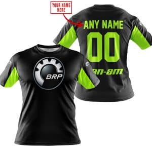 Custom name BraapGirls CUSTOM NAME RACING – LIMITED EDITION – CAN AM – NEON Brands for motocross girls and dirt bike riders - Brands view 3