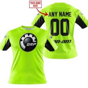 Custom name BraapGirls CUSTOM NAME RACING – LIMITED EDITION – CAN AM – NEON V2 Brands for motocross girls and dirt bike riders - Brands view 2