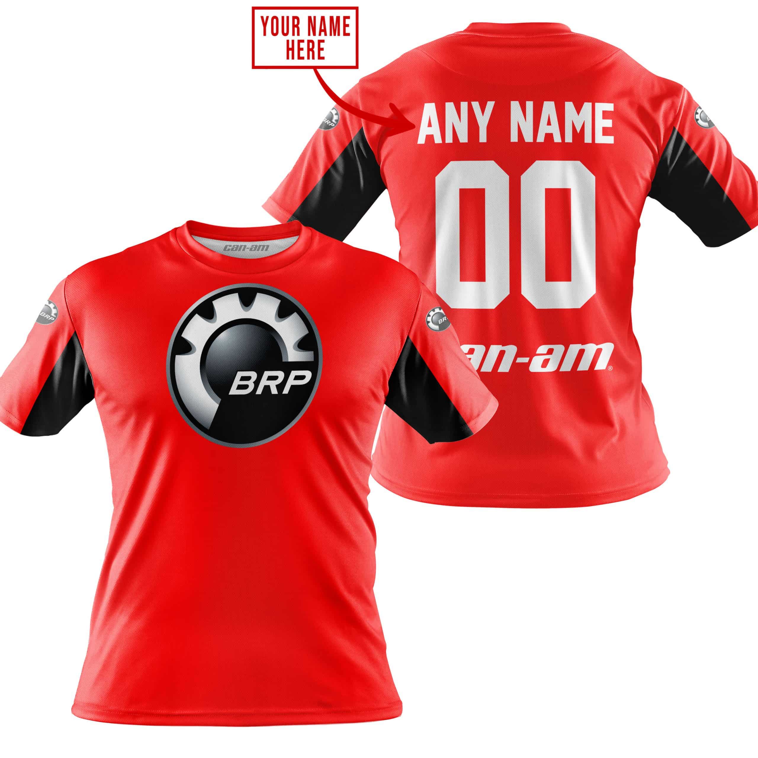 CUSTOM NAME RACING - LIMITED EDITION - CAN AM - RED V2 view 4
