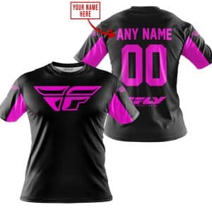 Custom name BraapGirls CUSTOM NAME RACING – LIMITED EDITION – FLY RACING- PINK Brands for motocross girls and dirt bike riders - Brands view 2