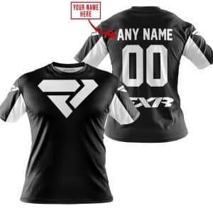 Custom name BraapGirls CUSTOM NAME RACING – LIMITED EDITION – FXR – WHITE Brands for motocross girls and dirt bike riders - Brands view 2