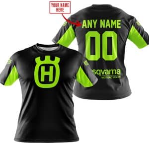 Custom name BraapGirls CUSTOM NAME RACING – LIMITED EDITION – HUSQVARNA – NEON Brands for motocross girls and dirt bike riders - Brands view 2