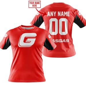 Custom name BraapGirls CUSTOM NAME RACING – LIMITED EDITION – GAS GAS – RED V2 Brands for motocross girls and dirt bike riders - Brands view 2