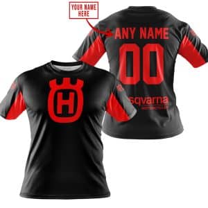 Custom name BraapGirls CUSTOM NAME RACING – LIMITED EDITION – HUSQVARNA – RED Brands for motocross girls and dirt bike riders - Brands view 2