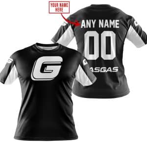 Custom name BraapGirls CUSTOM NAME RACING – LIMITED EDITION – GAS GAS – WHITE Brands for motocross girls and dirt bike riders - Brands view 1