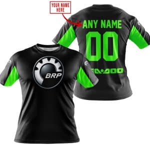 Custom name BraapGirls CUSTOM NAME RACING – LIMITED EDITION – SEA DOO – GREEN Brands for motocross girls and dirt bike riders - Brands view 2