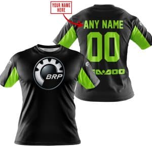Custom name BraapGirls CUSTOM NAME RACING – LIMITED EDITION – SEA DOO – GREEN 1 Brands for motocross girls and dirt bike riders - Brands view 2