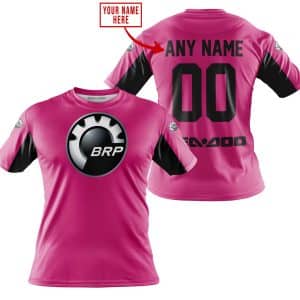 Custom name BraapGirls CUSTOM NAME RACING – LIMITED EDITION – SEA DOO – PINK 1 V2 Brands for motocross girls and dirt bike riders - Brands view 2