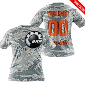 Custom name BraapGirls LIMITED EDITION PRODUCTS – US AIR PORCE – CAN AM RACING – CUSTOM NAME – ORANGE Brands for motocross girls and dirt bike riders - Brand...