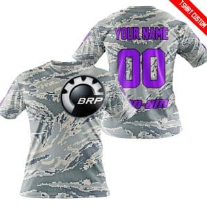 Custom name BraapGirls LIMITED EDITION PRODUCTS – US AIR PORCE – CAN AM RACING – CUSTOM NAME – PURPLE Brands for motocross girls and dirt bike riders - Brand...