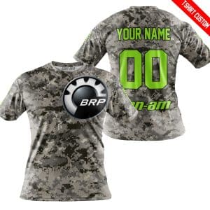 Custom name BraapGirls LIMITED EDITION PRODUCTS – US ARMY – CAN AM RACING – CUSTOM NAME – GREEN 1 Brands for motocross girls and dirt bike riders - Brands vi...
