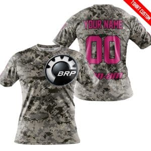 Custom name BraapGirls LIMITED EDITION PRODUCTS – US ARMY – CAN AM RACING – CUSTOM NAME – PINK 1 Brands for motocross girls and dirt bike riders - Brands view 3