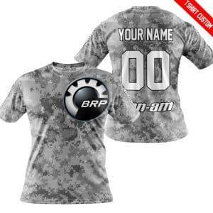Custom name BraapGirls LIMITED EDITION PRODUCTS – US ARMY V1 – CAN AM RACING – CUSTOM NAME – WHITE Brands for motocross girls and dirt bike riders - Brands v...
