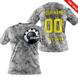 Custom name BraapGirls LIMITED EDITION PRODUCTS – US ARMY V1 – CAN AM RACING – CUSTOM NAME – YELLOW Brands for motocross girls and dirt bike riders - Brands ...