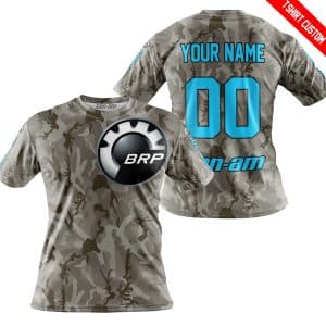 Custom name BraapGirls LIMITED EDITION PRODUCTS – US ARMY V2 – CAN AM RACING – CUSTOM NAME – SKY BLUE Brands for motocross girls and dirt bike riders - Brand...