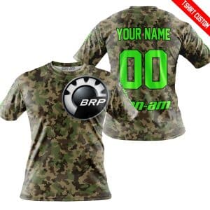 Custom name BraapGirls LIMITED EDITION PRODUCTS – US ARMY V3 – CAN AM RACING – CUSTOM NAME – GREEN Brands for motocross girls and dirt bike riders - Brands v...