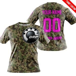 Custom name BraapGirls LIMITED EDITION PRODUCTS – US ARMY V3 – CAN AM RACING – CUSTOM NAME – PINK Brands for motocross girls and dirt bike riders - Brands vi...