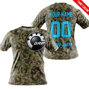 Custom name BraapGirls LIMITED EDITION PRODUCTS – US ARMY V3 – CAN AM RACING – CUSTOM NAME – SKY BLUE Brands for motocross girls and dirt bike riders - Brand...