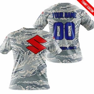 Custom name BraapGirls LIMITED EDITION PRODUCTS – US AIR PORCE – SUZUKI RACING V1 – CUSTOM NAME Brands for motocross girls and dirt bike riders - Brands view 3