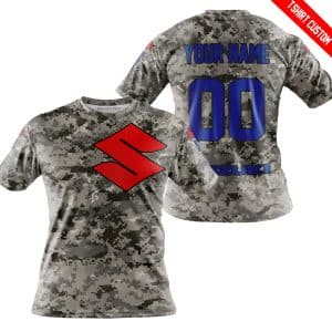 Custom name BraapGirls LIMITED EDITION PRODUCTS – US ARMY – SUZUKI RACING V1 – CUSTOM NAME Brands for motocross girls and dirt bike riders - Brands view 3