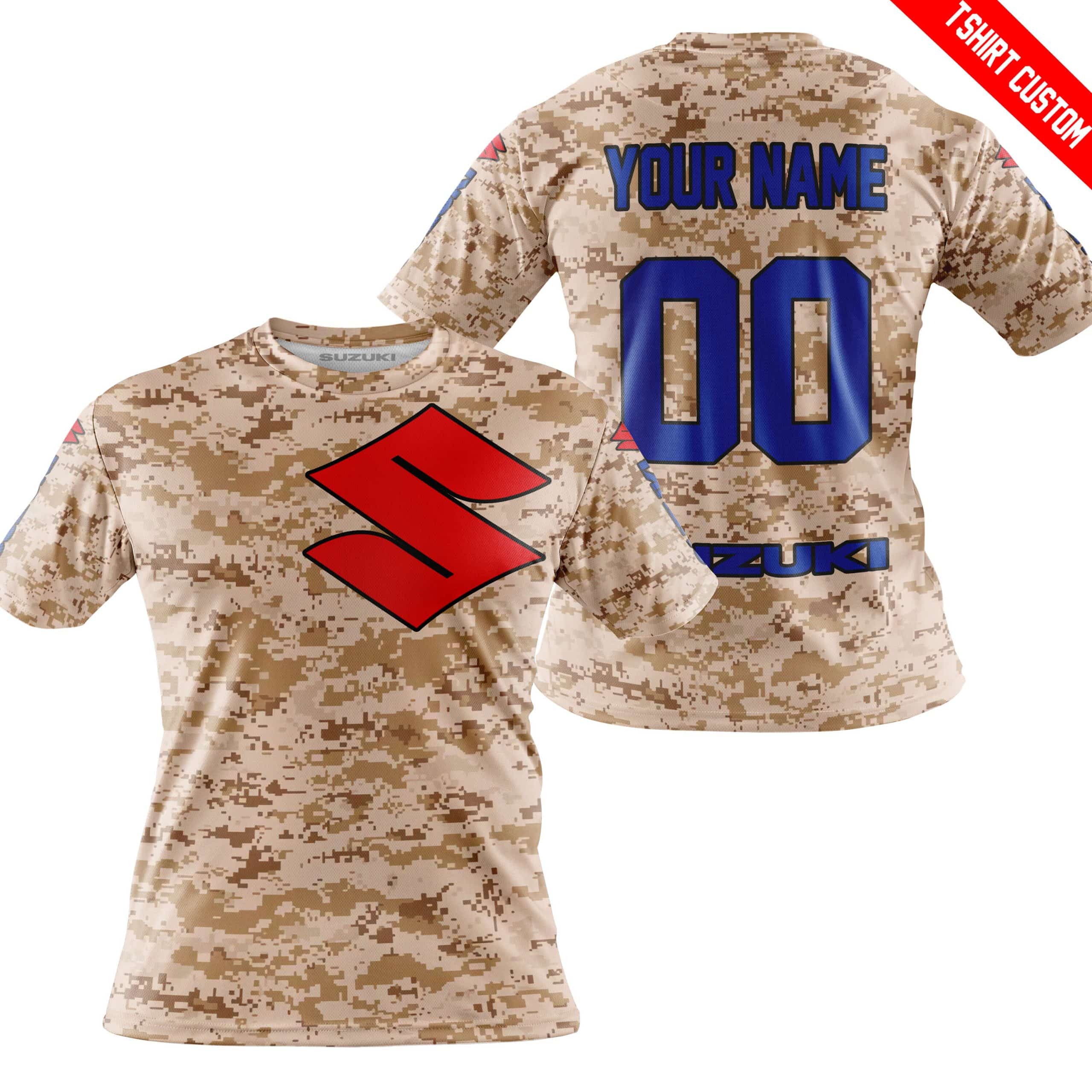 LIMITED EDITION PRODUCTS - US MARINE - SUZUKI RACING V1 - CUSTOM NAME view 5