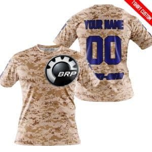 Custom name BraapGirls LIMITED EDITION PRODUCTS – US MARINE – CAN AM RACING – CUSTOM NAME – NAVY Brands for motocross girls and dirt bike riders - Brands view 2