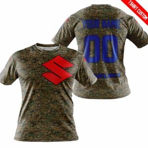 Custom name BraapGirls LIMITED EDITION PRODUCTS – US MARINE V1 – SUZUKI RACING V1 – CUSTOM NAME Brands for motocross girls and dirt bike riders - Brands view 3