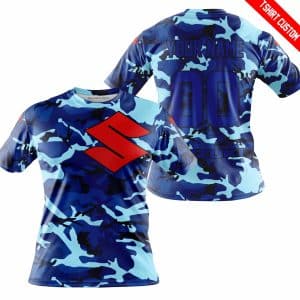 Custom name BraapGirls LIMITED EDITION PRODUCTS – US NAVY V1 – SUZUKI RACING V1 – CUSTOM NAME Brands for motocross girls and dirt bike riders - Brands view 3