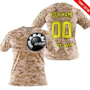 Custom name BraapGirls LIMITED EDITION PRODUCTS – US MARINE – CAN AM RACING – CUSTOM NAME – YELLOW Brands for motocross girls and dirt bike riders - Brands v...