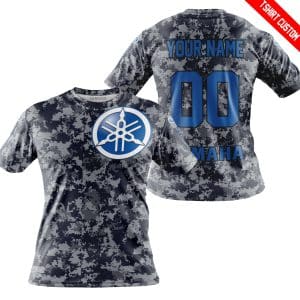 Custom name BraapGirls LIMITED EDITION PRODUCTS – US NAVY – YAMAHA BLUE RACING V1 – CUSTOM NAME Brands for motocross girls and dirt bike riders - Brands view 1