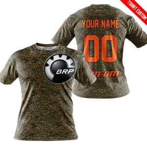 Custom name BraapGirls LIMITED EDITION PRODUCTS – US MARINE V1 – CAN AM RACING – CUSTOM NAME – ORANGE Brands for motocross girls and dirt bike riders - Brand...