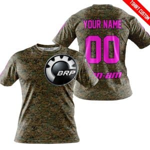 Custom name BraapGirls LIMITED EDITION PRODUCTS – US MARINE V1 – CAN AM RACING – CUSTOM NAME – PINK Brands for motocross girls and dirt bike riders - Brands ...