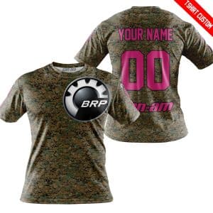 Custom name BraapGirls LIMITED EDITION PRODUCTS – US MARINE V1 – CAN AM RACING – CUSTOM NAME – PINK 1 Brands for motocross girls and dirt bike riders - Brand...