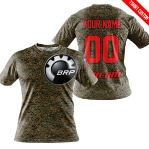 Custom name BraapGirls LIMITED EDITION PRODUCTS – US MARINE V1 – CAN AM RACING – CUSTOM NAME – RED Brands for motocross girls and dirt bike riders - Brands v...