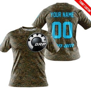 Custom name BraapGirls LIMITED EDITION PRODUCTS – US MARINE V1 – CAN AM RACING – CUSTOM NAME – SKY BLUE Brands for motocross girls and dirt bike riders - Bra...