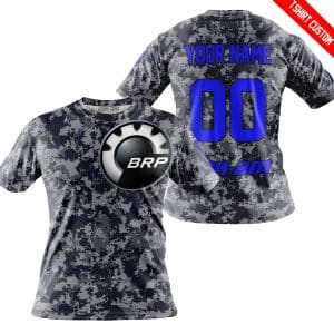 Custom name BraapGirls LIMITED EDITION PRODUCTS – US NAVY – CAN AM RACING – CUSTOM NAME – BLUE Brands for motocross girls and dirt bike riders - Brands view 2