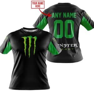 Custom name BraapGirls CUSTOM NAME RACING – LIMITED EDITION – MONSTER – GREEN Brands for motocross girls and dirt bike riders - Brands view 2