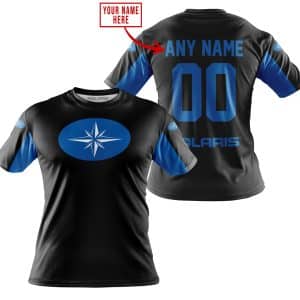 Custom name BraapGirls CUSTOM NAME RACING – LIMITED EDITION – POLARIS – BLUE Brands for motocross girls and dirt bike riders - Brands view 2