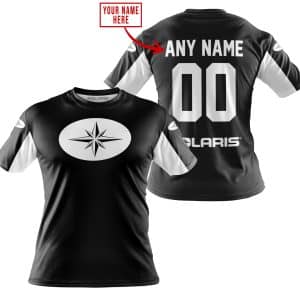 Custom name BraapGirls CUSTOM NAME RACING – LIMITED EDITION – POLARIS – WHITE Brands for motocross girls and dirt bike riders - Brands view 2