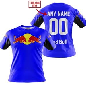 Custom name BraapGirls CUSTOM NAME RACING – LIMITED EDITION – REDBULL – BLUE Brands for motocross girls and dirt bike riders - Brands view 2